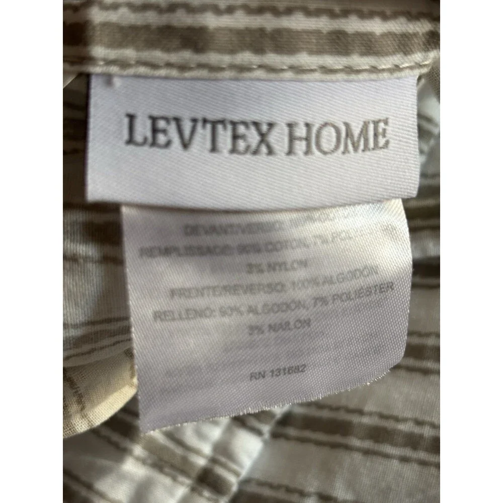 Levtex Home Euro Pillow Sham Set  26x26